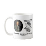 Benjamin Franklin Death Taxes Quote Coffee Mug