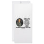Benjamin Franklin Fond Of Reading Money Quote Customized Rack Card