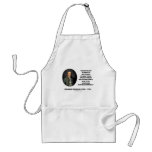 Benjamin Franklin Human Felicity Advantages Quote Apron