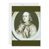Benjamin Franklin Custom Invitations