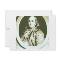 Benjamin Franklin Personalized Invitation