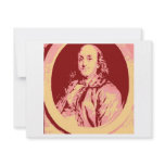 Benjamin Franklin Custom Announcement