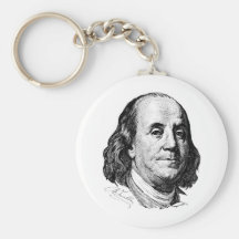 Benjamin Franklin Key Chain