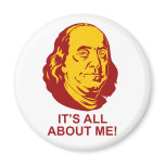 Benjamin Franklin Refrigerator Magnet