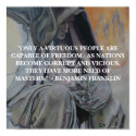 BENJAMIN FRANKLIN QUOTE -  POSTER posters