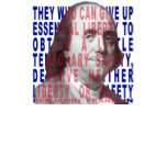 Benjamin Franklin Quote Shirts