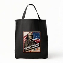 Benjamin Franklin Revolutionary Tote Bag
