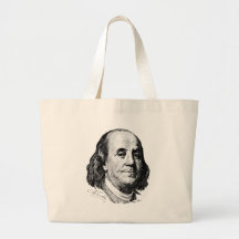 Benjamin Franklin Tote Bag