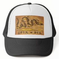 Benjamin Franklin's Join Or Die Political Cartoon Hat