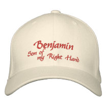 Benjamin Name Cap / Hat embroidered hats by toppings Benjamin Name Cap / Hat embroidered hats