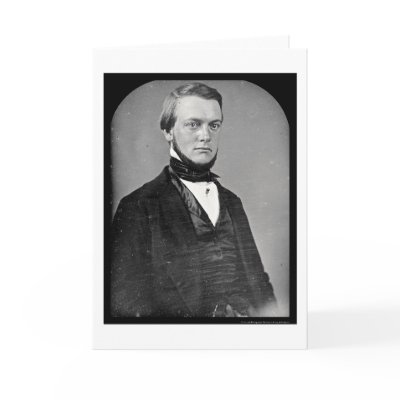 Benjamin Perley Poore Daguerreotype 1850 Greeting Card by lc_prints