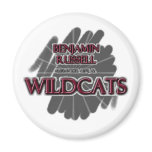 Benjamin Russell Wildcats - Alexander City, AL Refrigerator Magnet