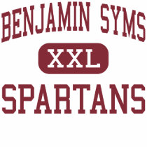 Benjamin Syms - Spartans - Middle - Hampton t-shirts