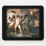 Benjamin West The Power Of Love in the 3 elements Mouse Pad