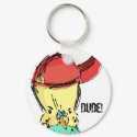Benji Bird Dude! keychains by Benjibird Benji Bird Dude! keychains