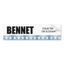 BENNET 2010 BUMPER STICKER