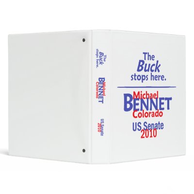 Bennet 2010 Senate Avery Binder by samappleby
