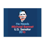 Bennet 2010 Senator Postcard