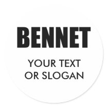 BENNET 2010 STICKER