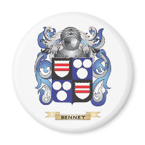Bennet Coat of Arms (Family Crest) Refrigerator Magnets