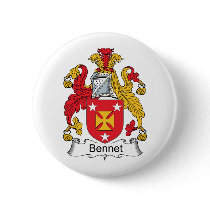 Bennet Family Crest buttons