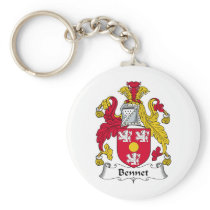 Bennet Family Crest Key Chains