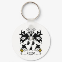 Bennet Family Crest keychains