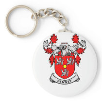 BENNET Family Crest Key Chains