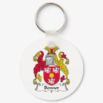 Bennet Family Crest keychains