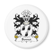 Bennet Family Crest magnets