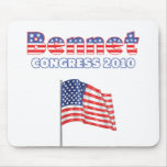 Bennet Patriotic American Flag 2010 Elections Mouse Pad