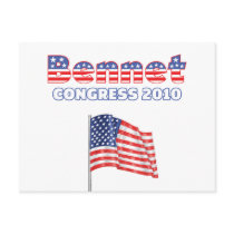 Bennet Patriotic American Flag 2010 Elections Post Cards