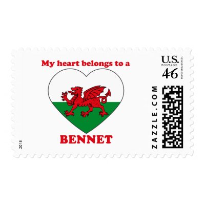 Bennet Postage by ValentinesDayTshirts