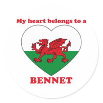 Bennet stickers