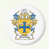 Benning Family Crest Magnet