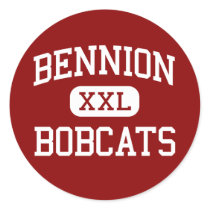 Bennion - Bobcats - Junior - Taylorsville Utah Stickers