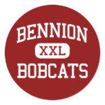 Bennion - Bobcats - Junior - Taylorsville Utah stickers