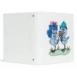 Benny and Binny Blue Jay 3 Ring Binders