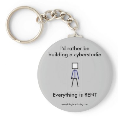 Benny Keychain by rentheadperson