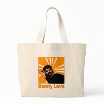 Benny Lava Tote Bags