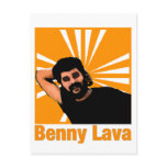 Benny Lava Postcard