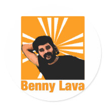 Benny Lava Stickers