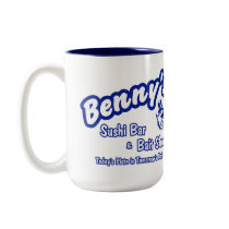 Benny's Sushi & Bait Shop mugs