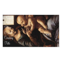 'Benois Madonna' Business Card Template
