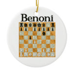 Benoni Defense Ornament