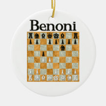 Benoni Defense Ornament