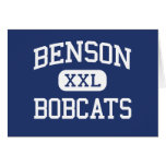 Benson Bobcats Middle School Benson Arizona Cards