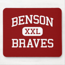 Benson - Braves - Senior - Benson Minnesota Mouse Mat