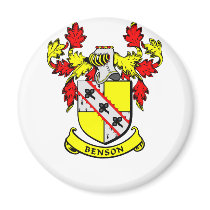 BENSON Coat of Arms magnets