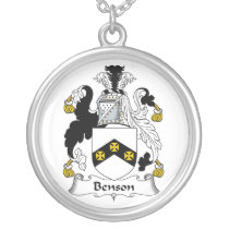 Benson Family Crest Jewelry